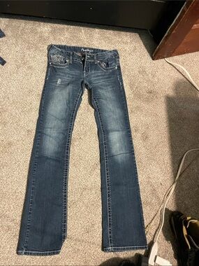 Amethyst Jeans Women's Skinny Jeans in Dark Blue